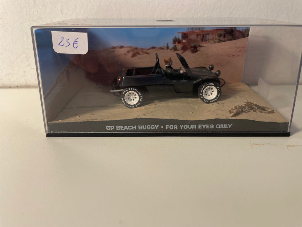 Buggy GP Beach noir - JAMES BOND - RIEN QUE POUR VOS YEUX (For your eyes only)