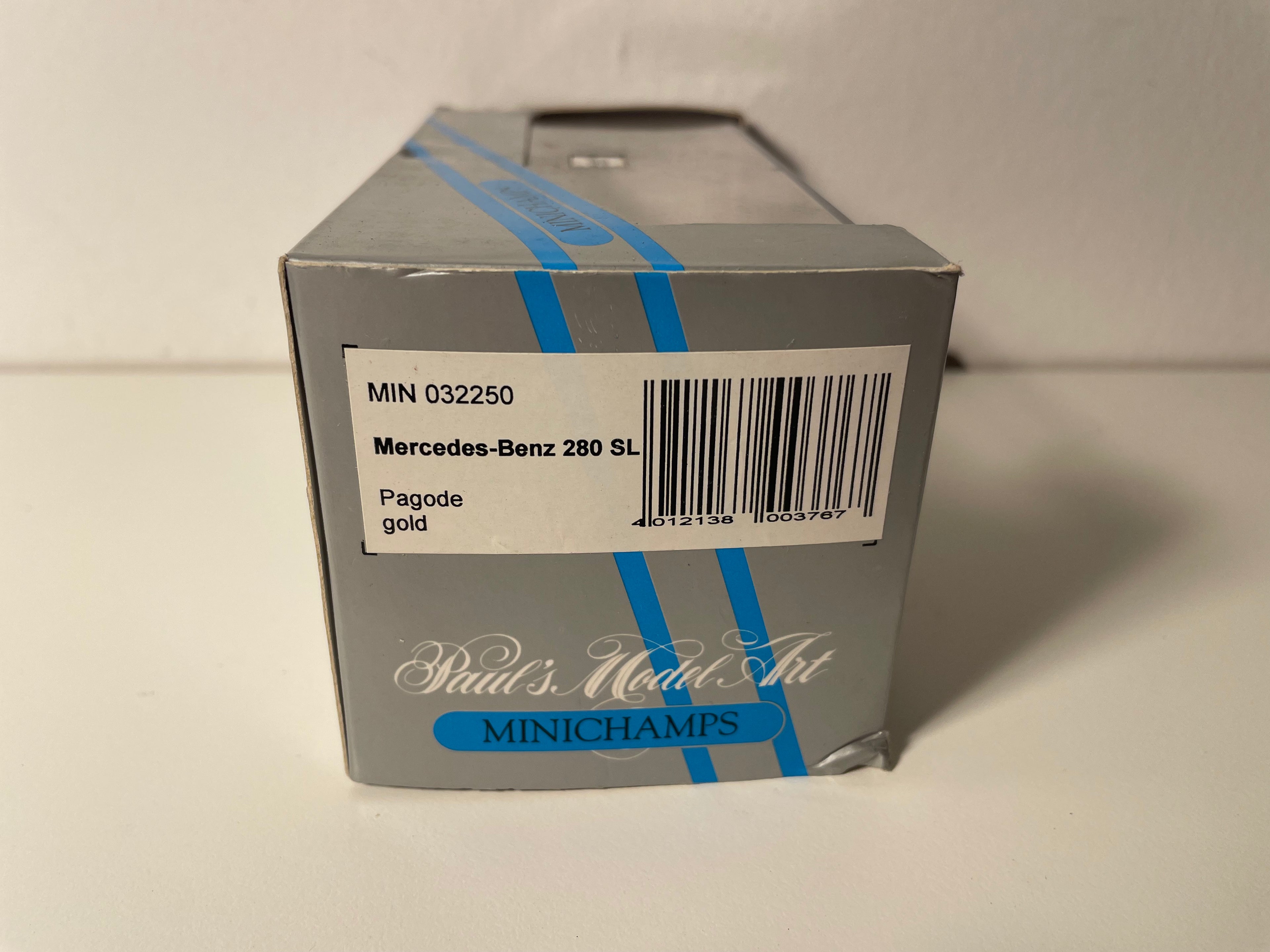 Mercedes-Benz 280 SL Pagode kolor złoty - MINICHAMPS