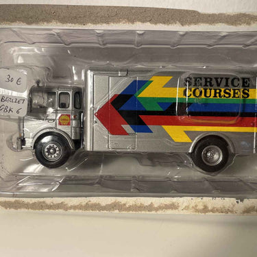 Camion Berliet GBK Fourgon atelier "Shell" Le Mans - Collection Hachette