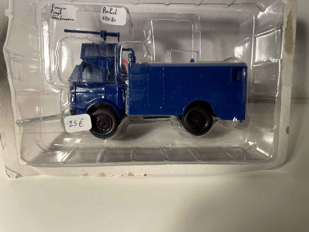 Ciężarówka Berliet GBK80 Fourgon-Pompe Gendarmerie - Kolekcja Hachette