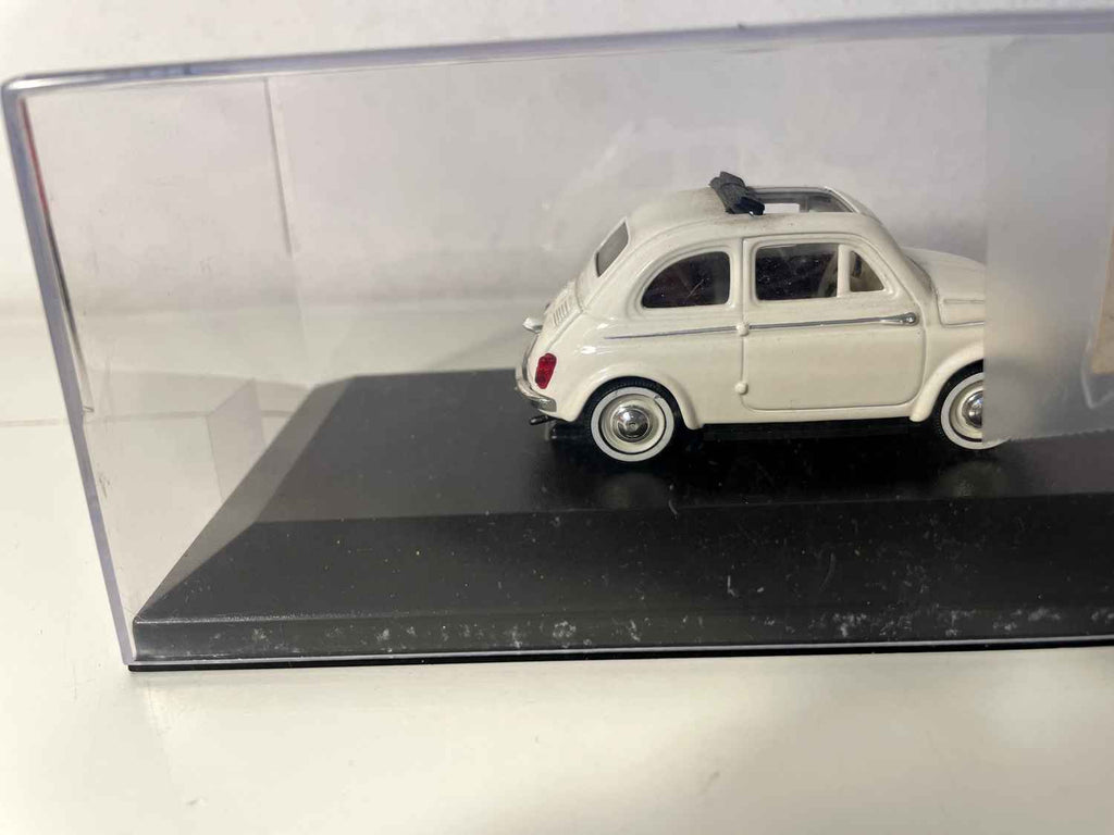 1957 White Fiat 500 (Off-white) - Solido