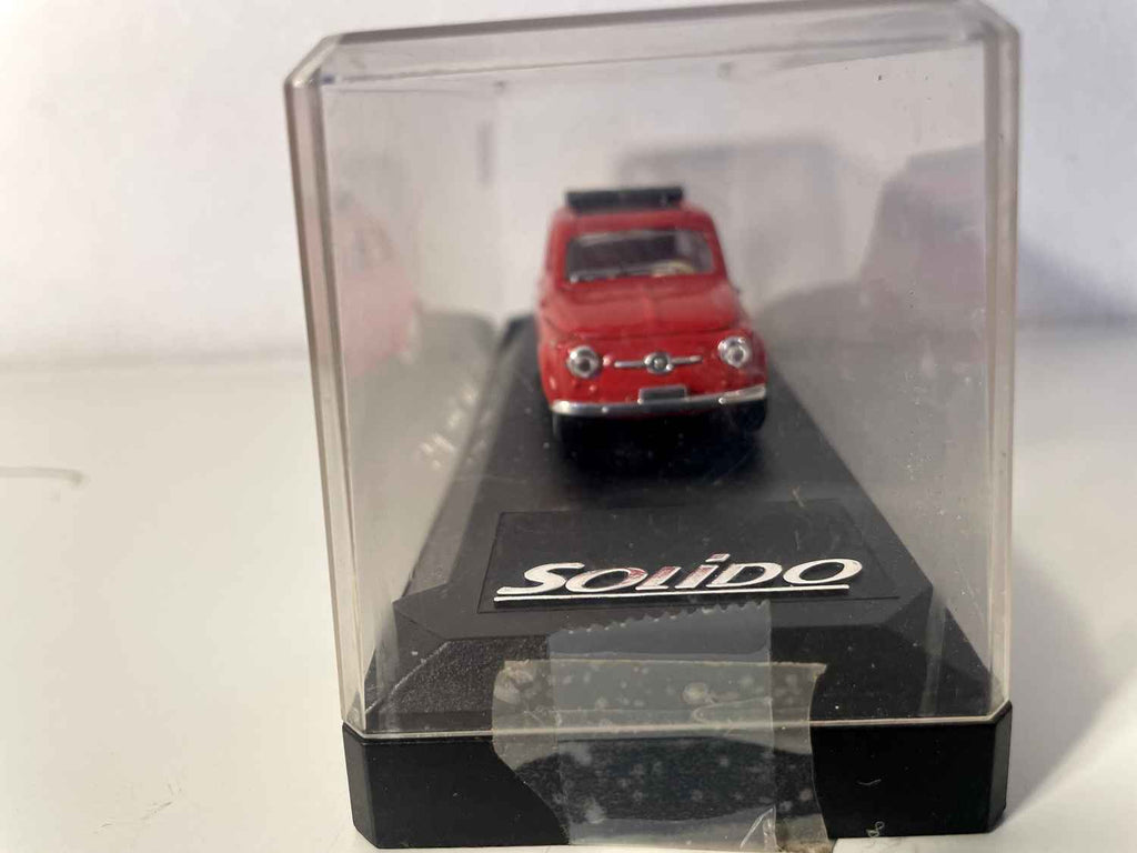 1957 Fiat 500 Red - Solido reference 4560