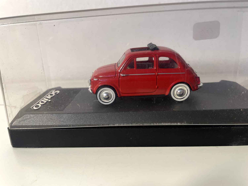 1957 Fiat 500 Red - Solido reference 4560