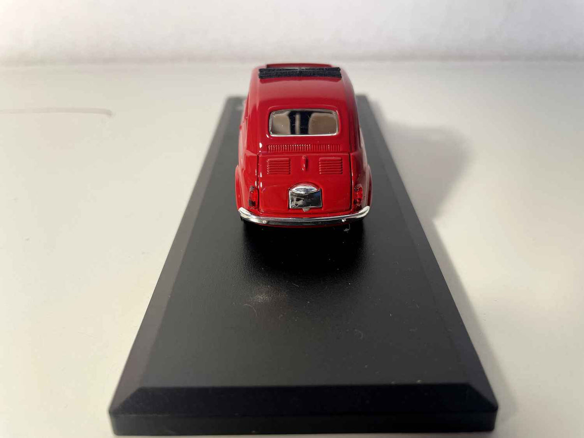 Fiat 500 rout vun 1957 - Solido Kartonbox