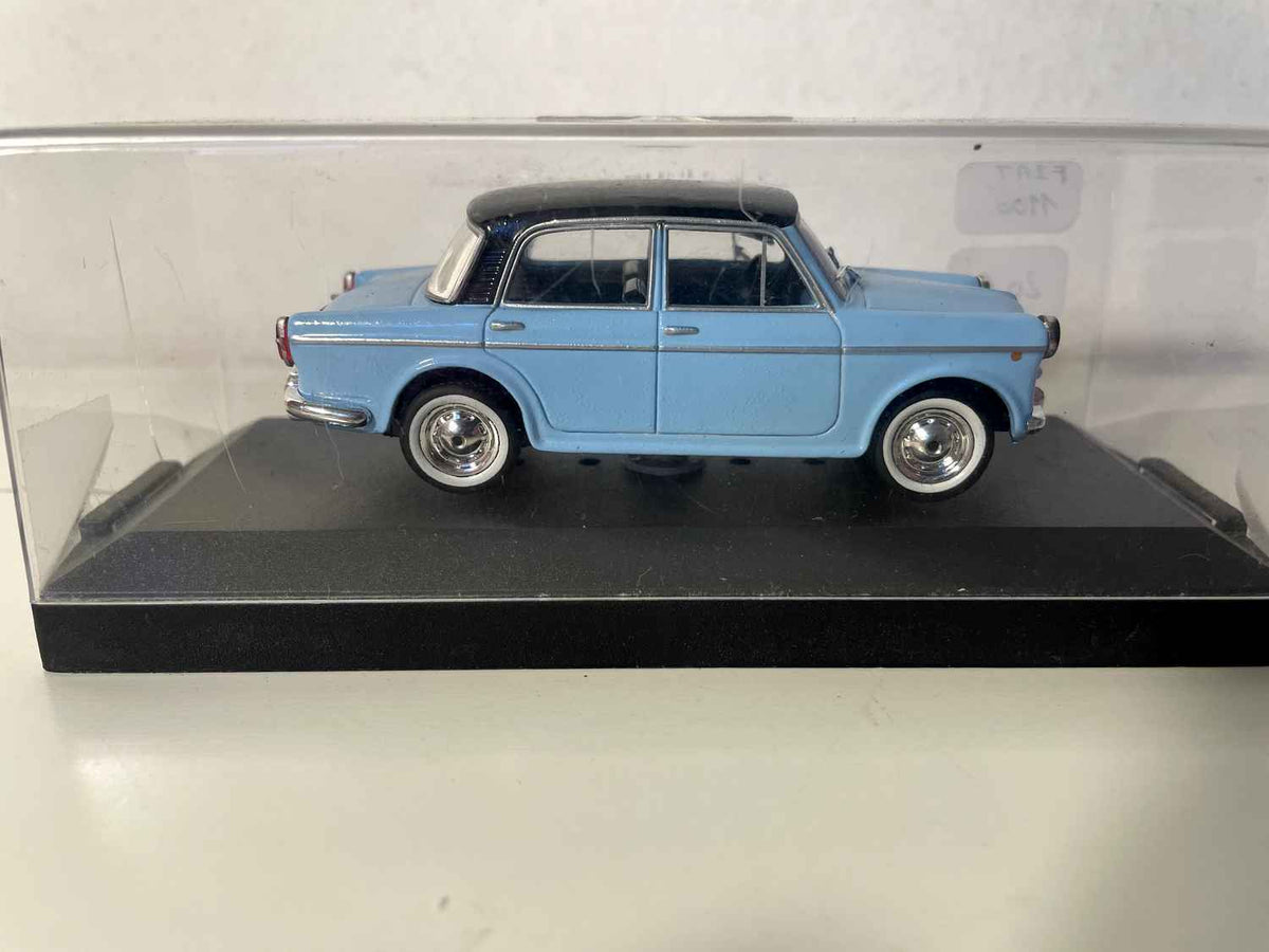 Fiat 110 sky blue with black roof
