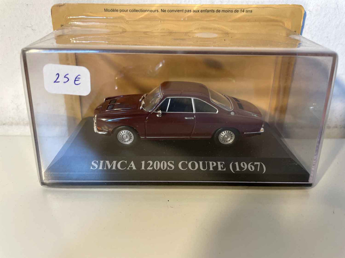 Simca 1200S Bordeaux Coupé von 1967