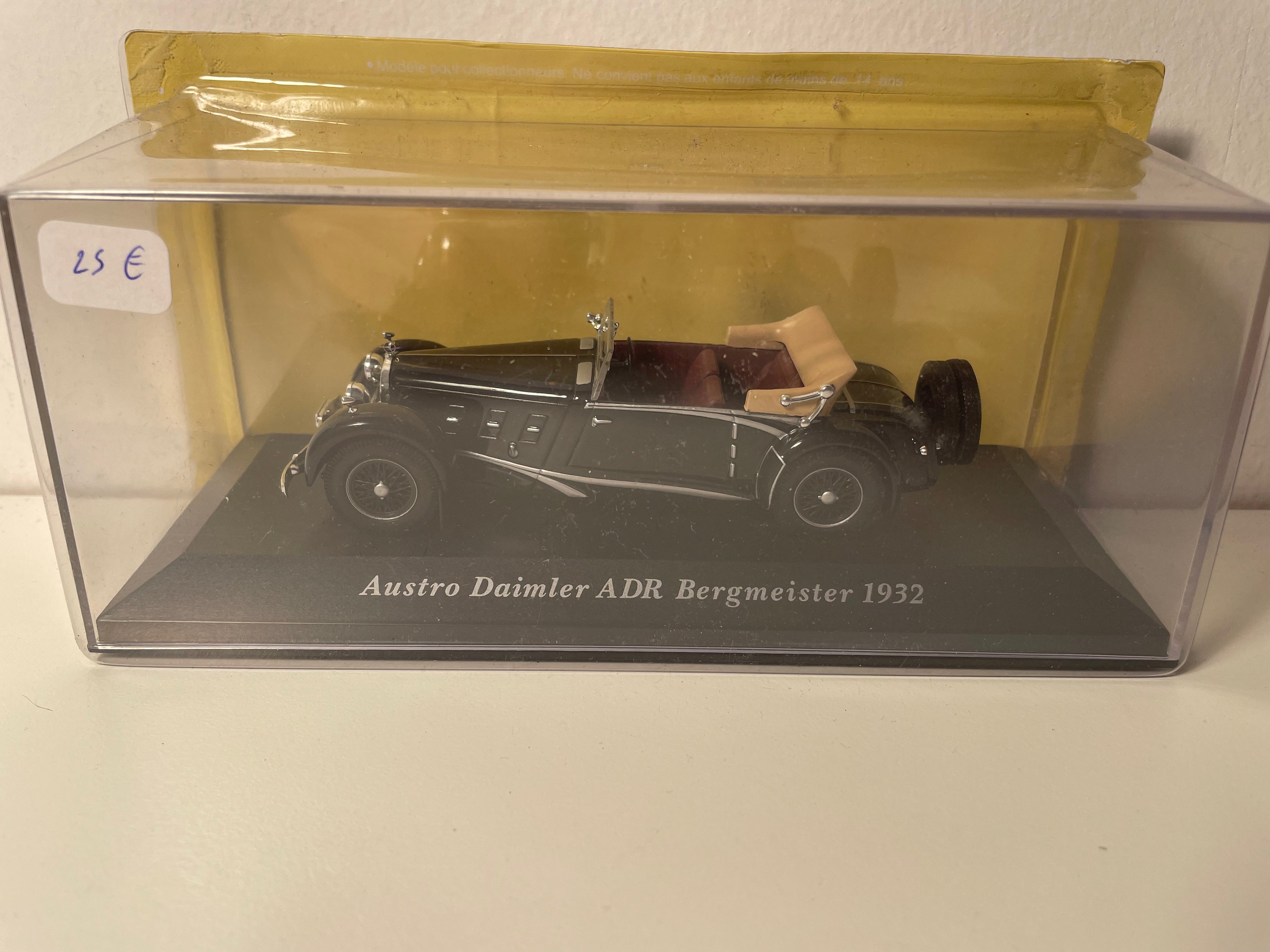Austro Daimler ADR Bergmeister nera del 1932