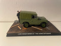 Land Rover Series III vert Kaki - JAMES BOND - TUER N'EST PAS JOUER (The living daylights) - MANQUE UN RETRO