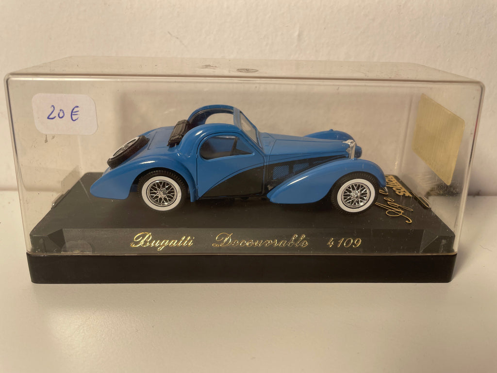 Bugatti découvrable bleue - Solido référence 4109