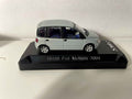 Fiat Multipla bleu grisé de 2004 - Solido référence 15106