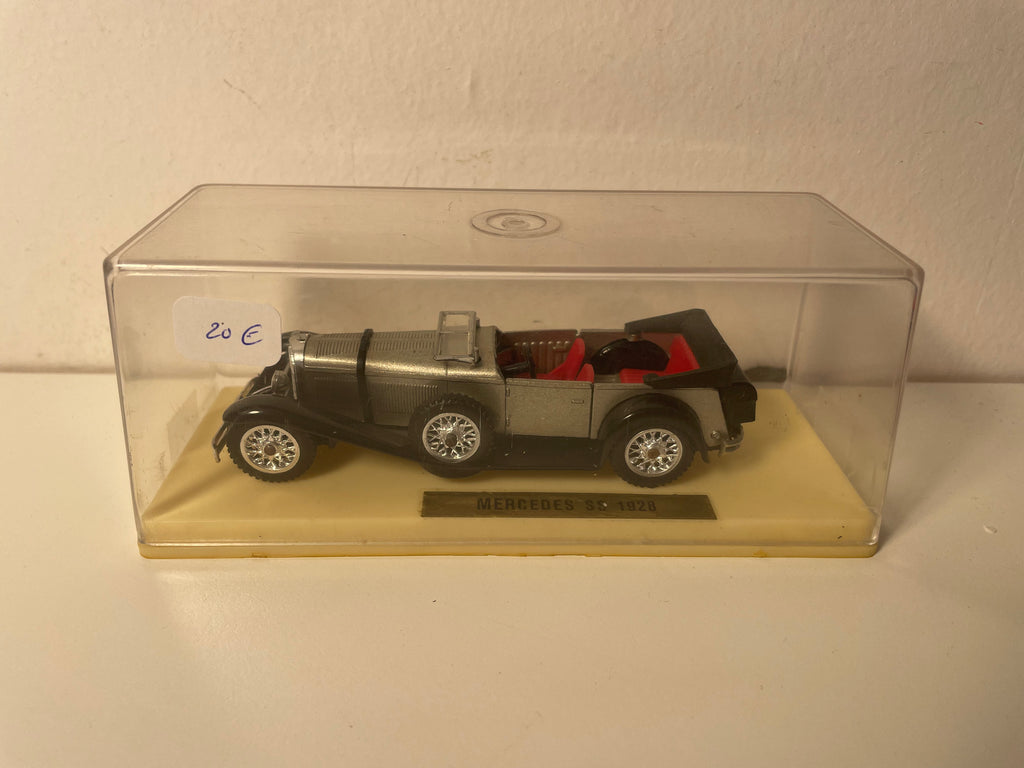 1928 Grijze en Zwarte Mercedes SS - Solido