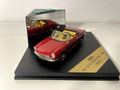 Fiat 124 AS Spider Sport rouge foncée de 1966 - Vitesse référence 046A