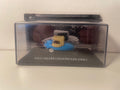 Vintage Microauto Paul Vallée Chantecler Blauw en Beige 1956