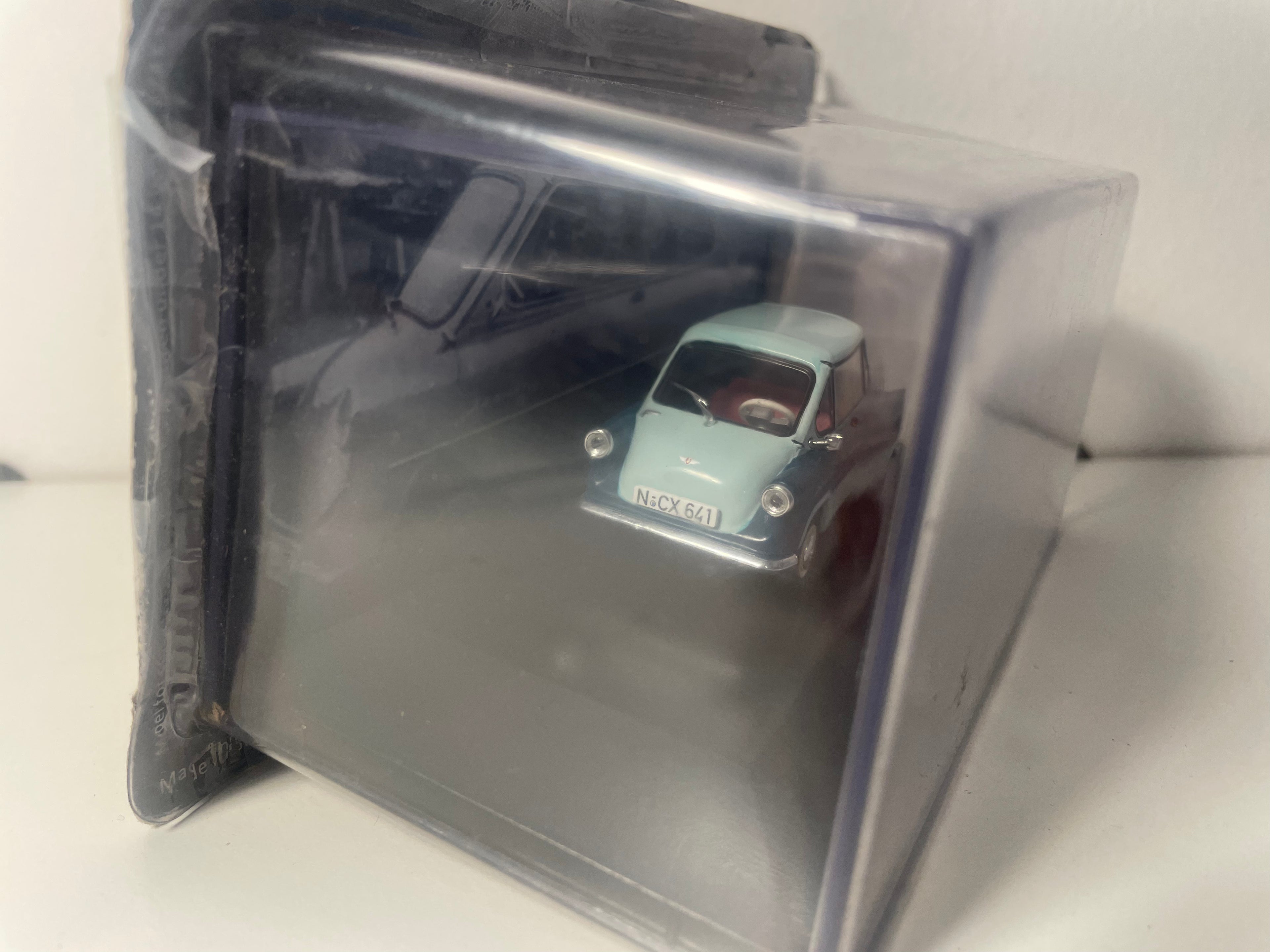 Vintage Microauto Zündapp Janus Groen (2 tinten groen) uit 1957 - Duits Auto