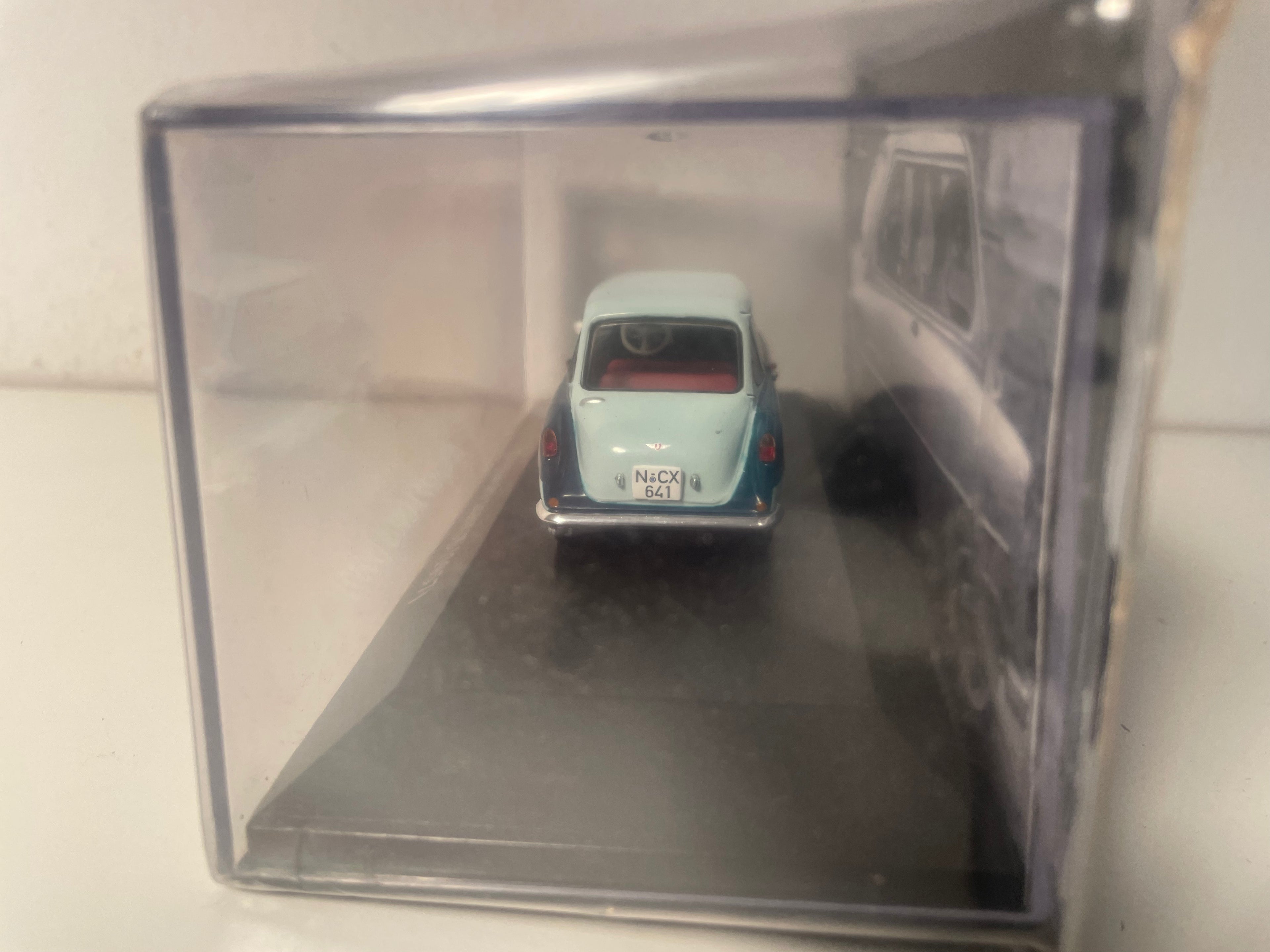 Vintage Microauto Zündapp Janus Groen (2 tinten groen) uit 1957 - Duits Auto