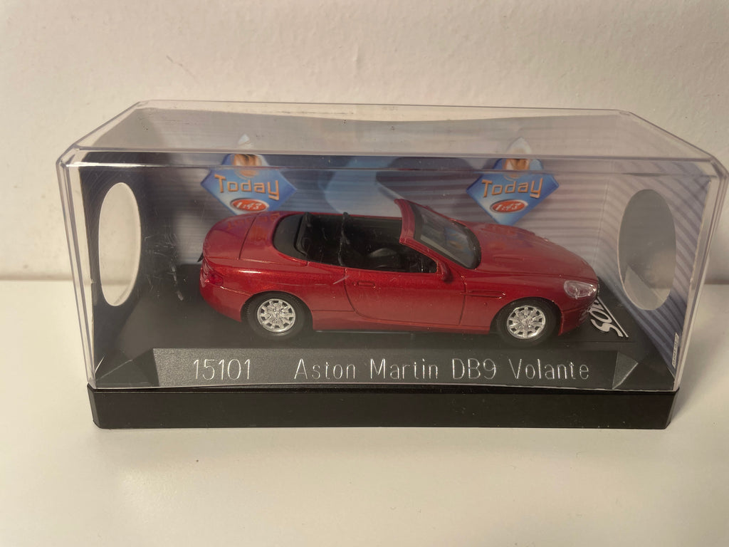 Aston Martin DB9 Volante vermelho (referência Solido 15101)