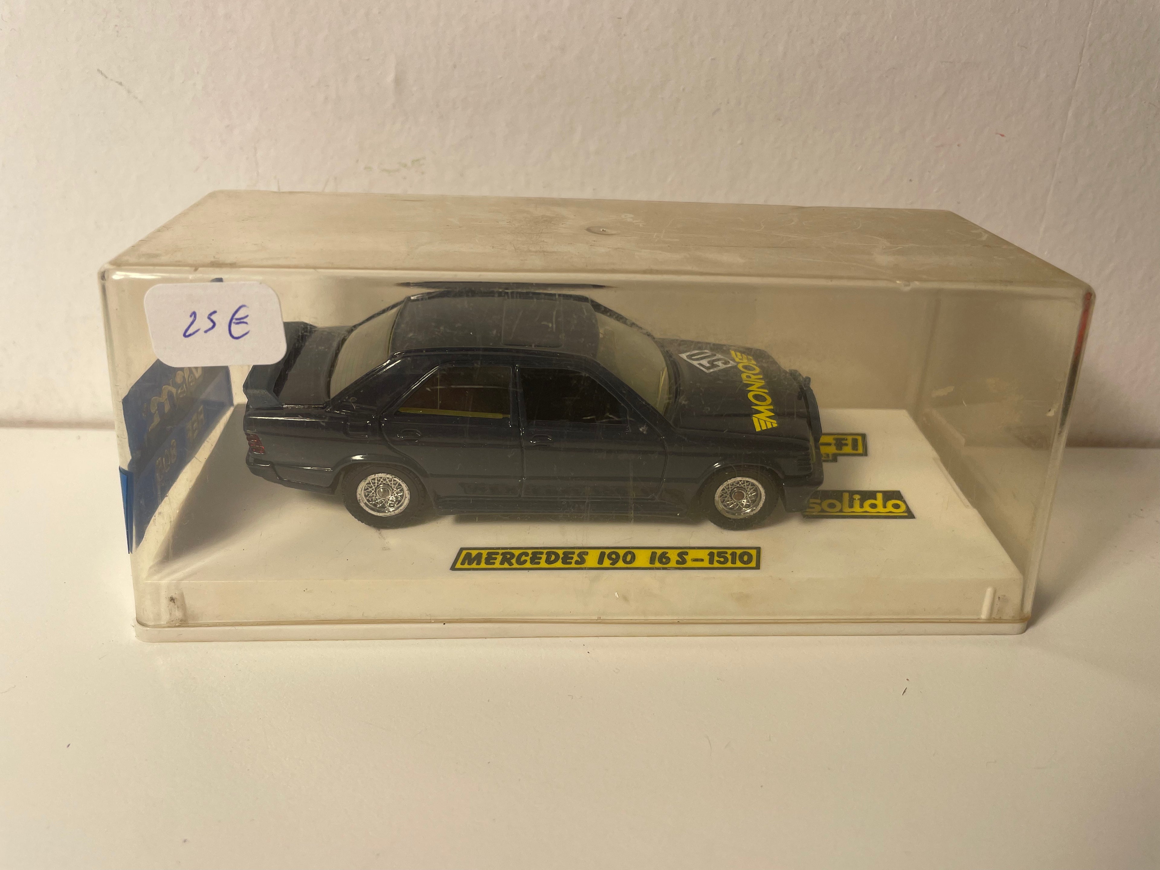 Mercedes 190 16S blu - Solido riferimento 1510