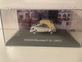 Microcarro Vintage Voisin Biscooter C-31 Cinza de 1957 - Marca Francesa