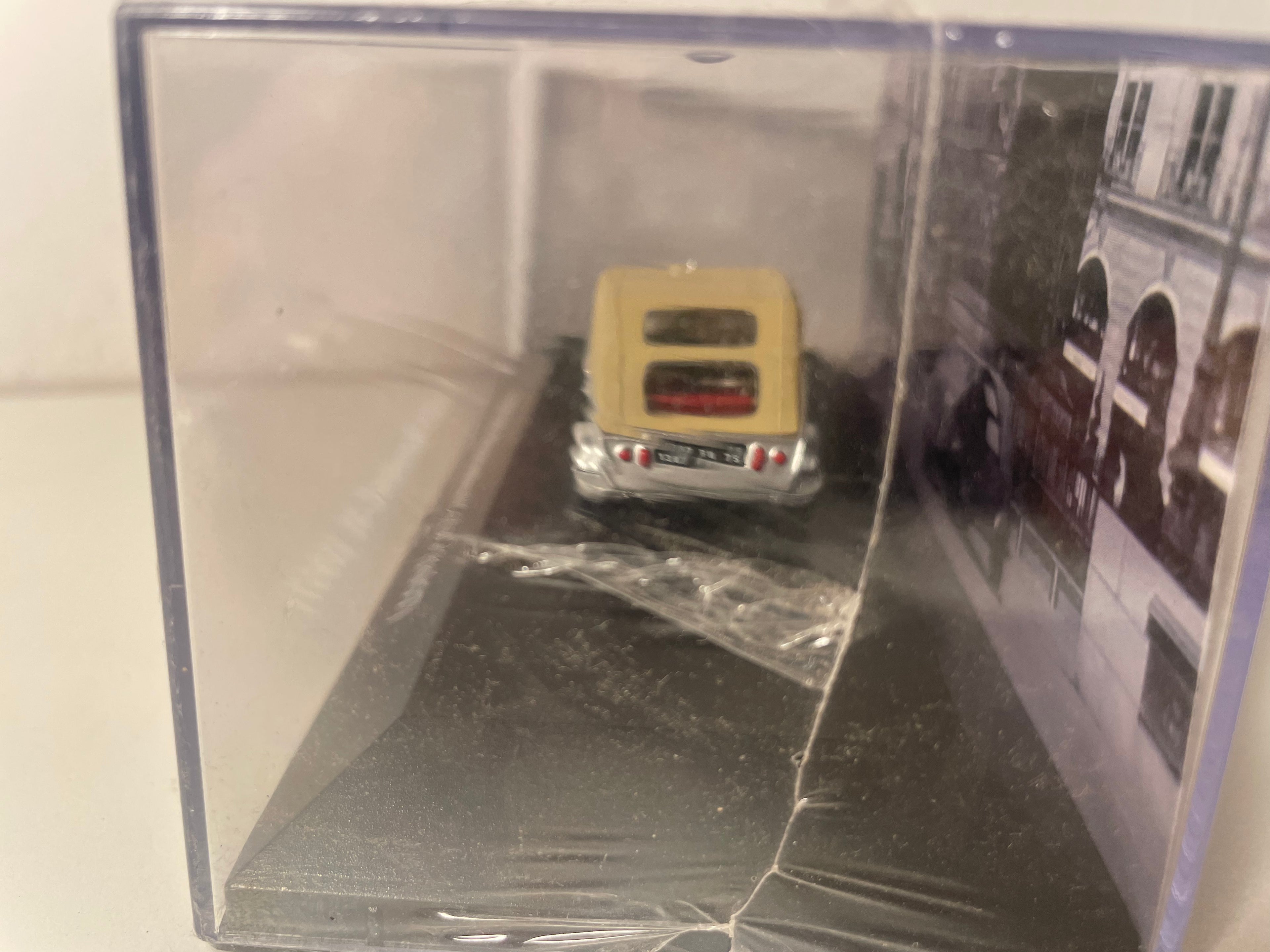 Microcarro Vintage Voisin Biscooter C-31 Cinza de 1957 - Marca Francesa