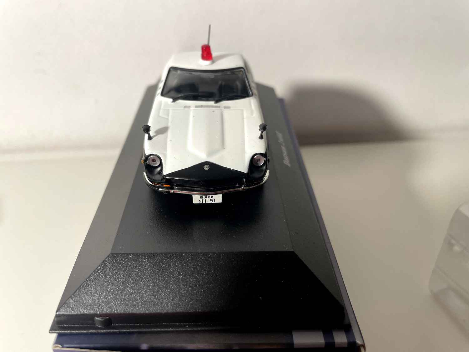 Datsun 240Z biało-czarny japoński POLICJA