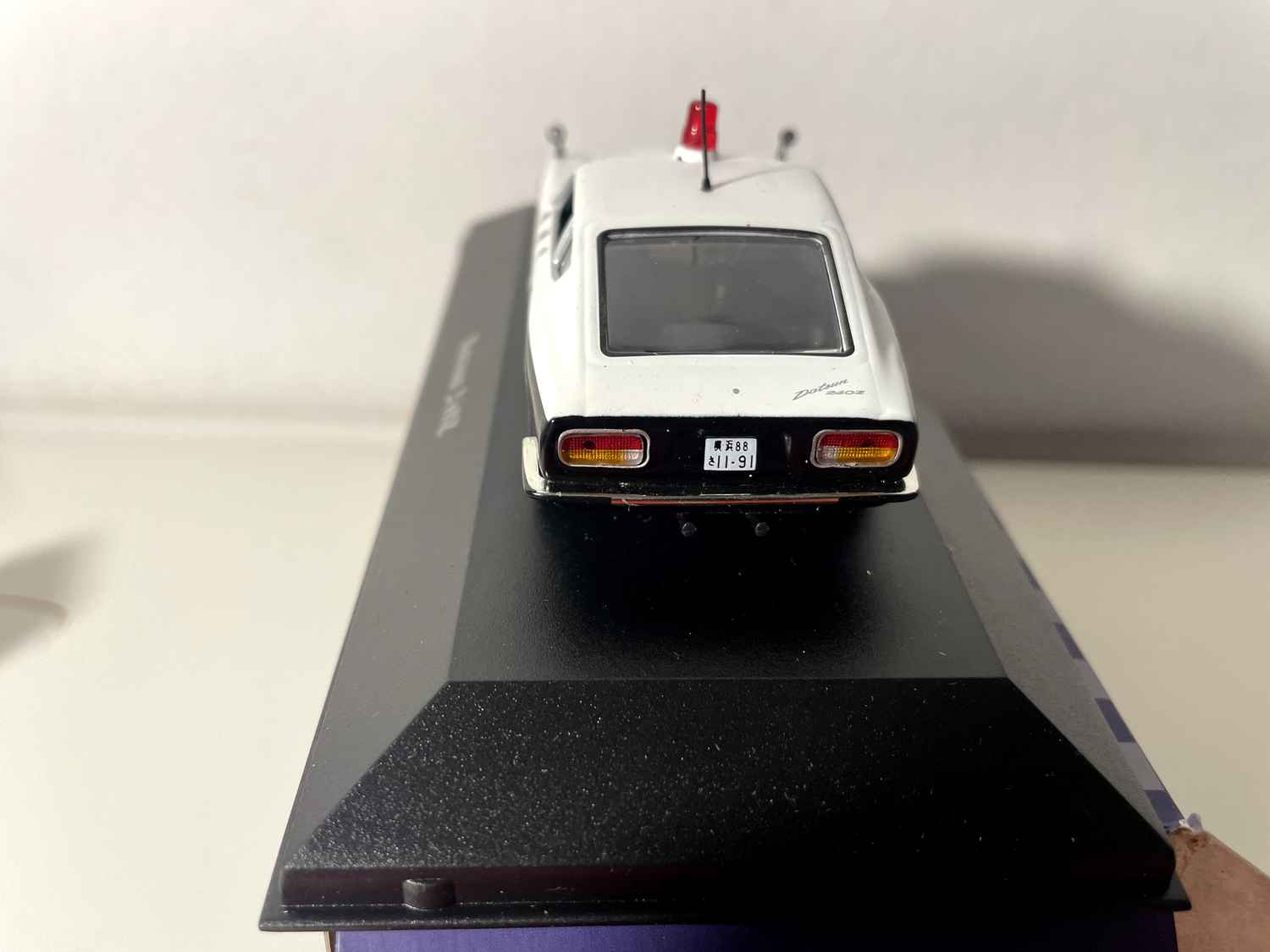 Datsun 240Z biało-czarny japoński POLICJA