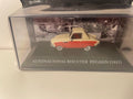 Vintage-Mikrowagen Autonacional Biscuter Pegasin Beige und Rot von 1957 - Spanisches Auto