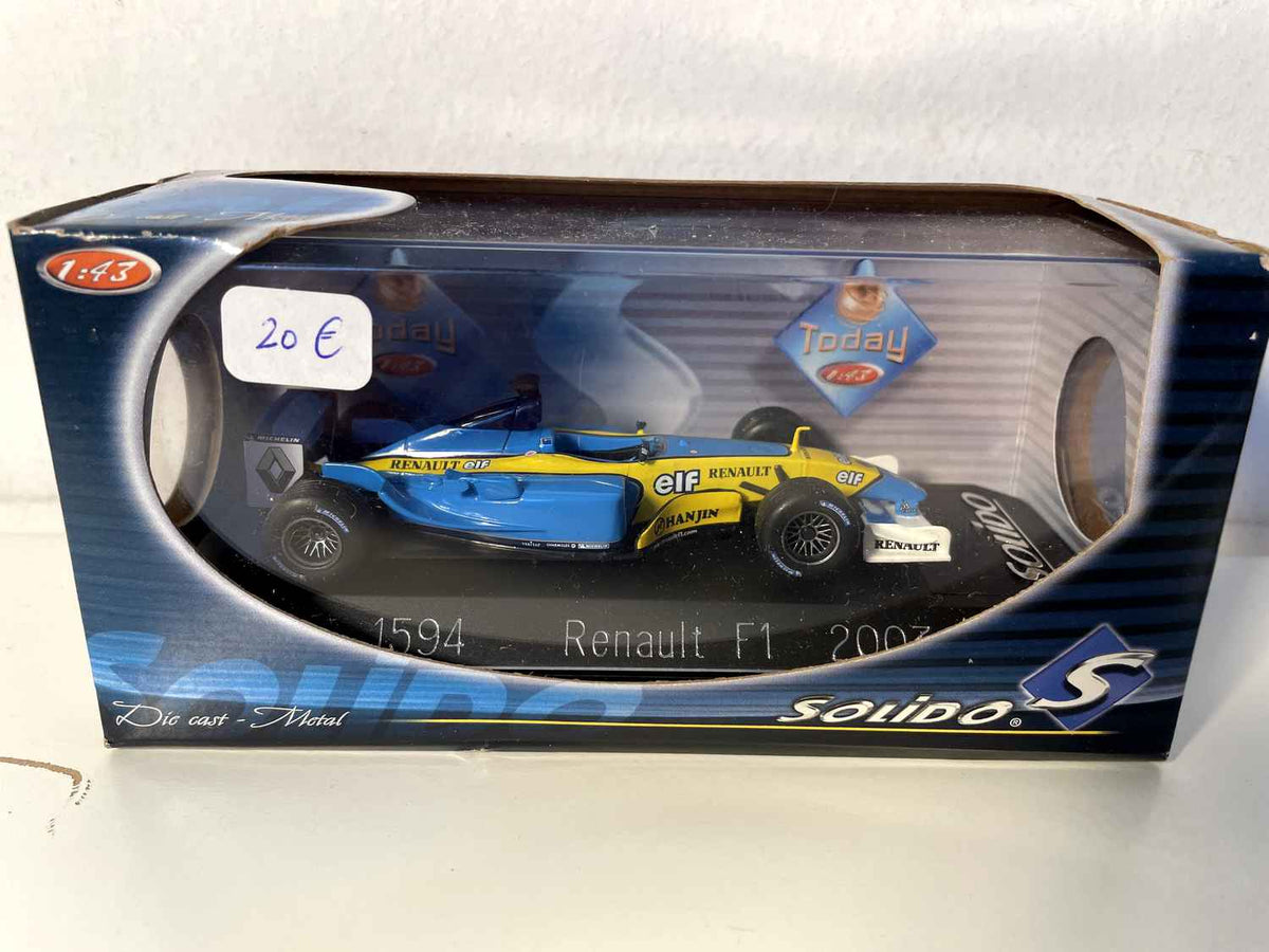 Renault F1 blauw en geel uit 2003 (Formule 1) - Solido referentie 1594