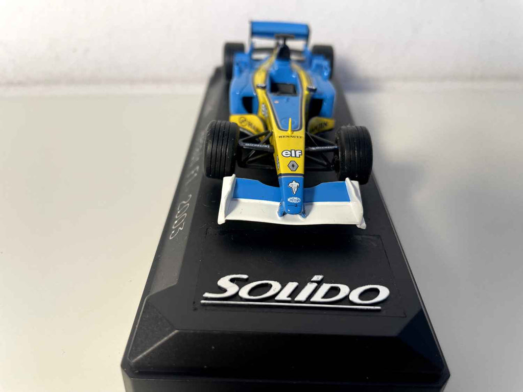 Renault F1 blauw en geel uit 2003 (Formule 1) - Solido referentie 1594