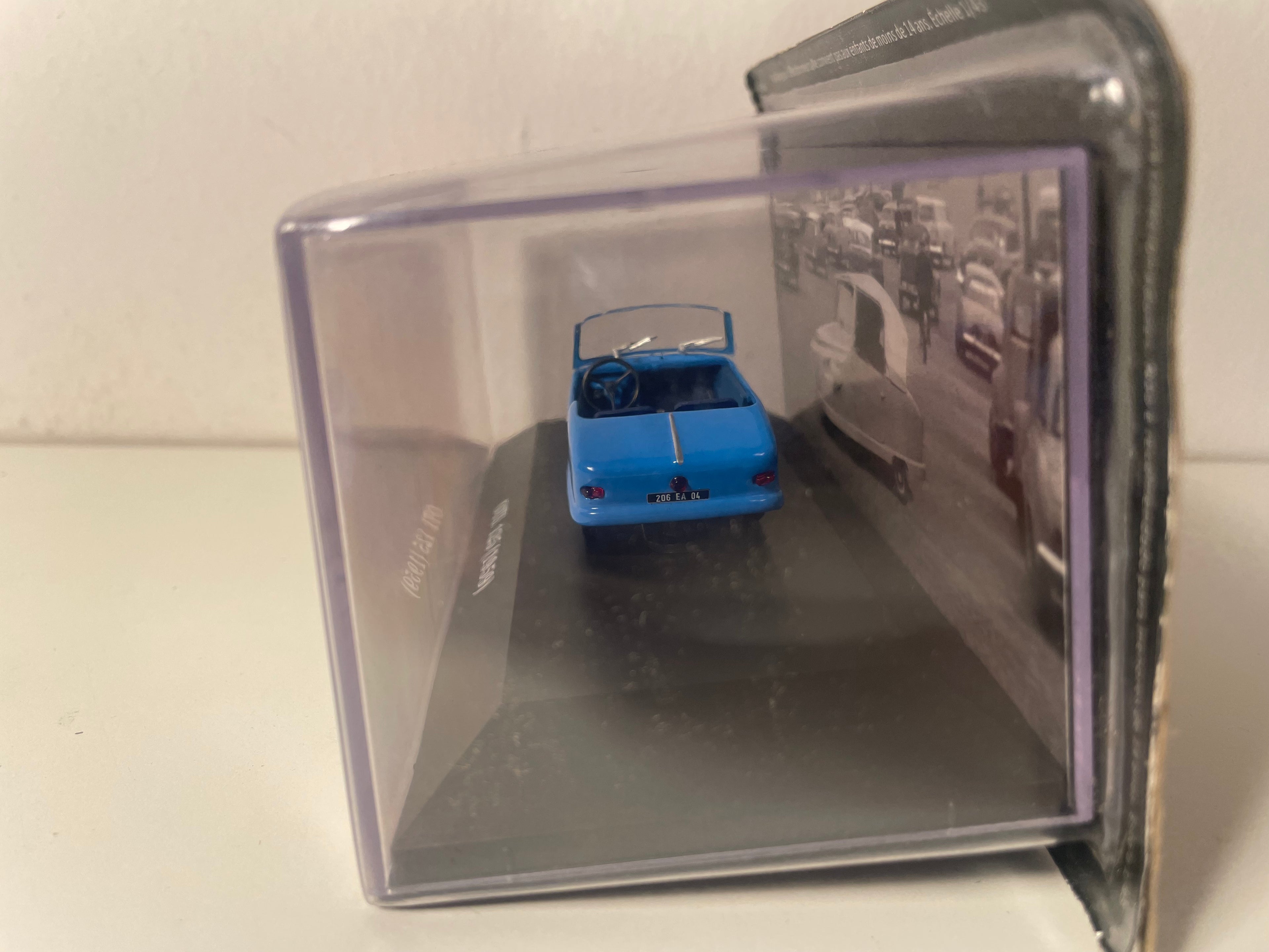 Vintage Micro Car OTI 125 Blue from 1959 - French Car