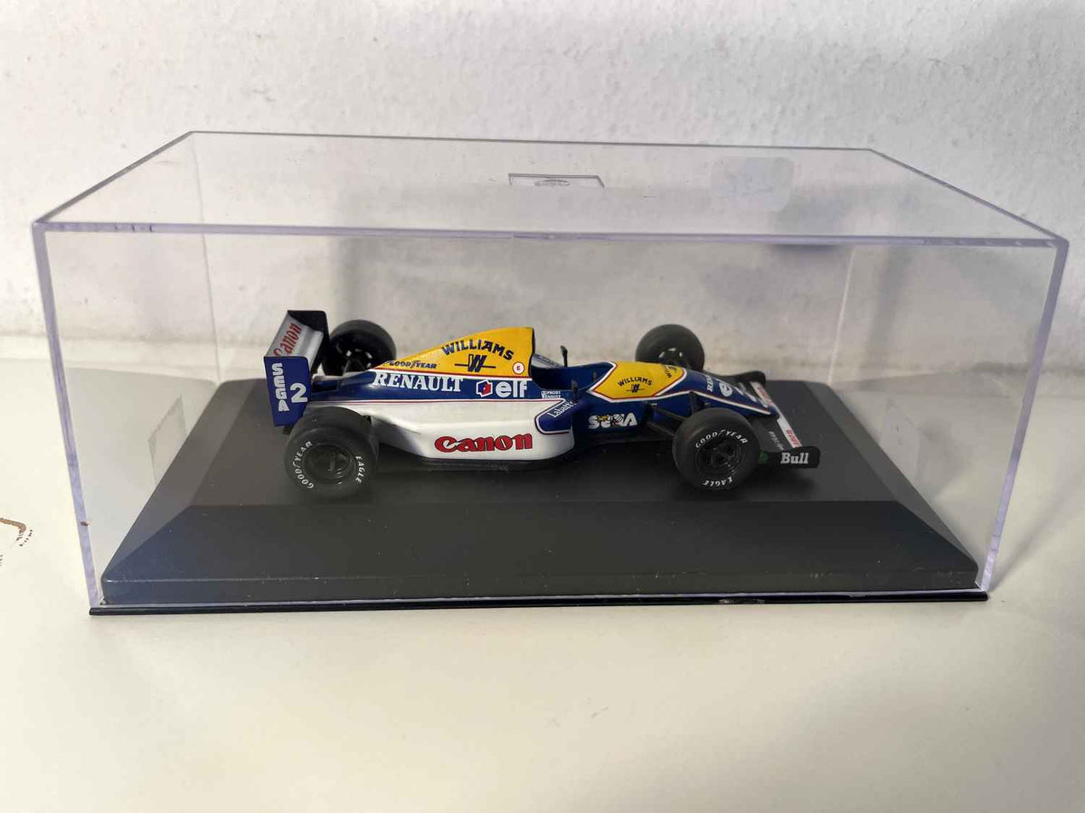 Williams FW15B Weiß, Blau und Gelb Nummer 2 (Formel 1) von 1993 - Alain Prost - Ixo