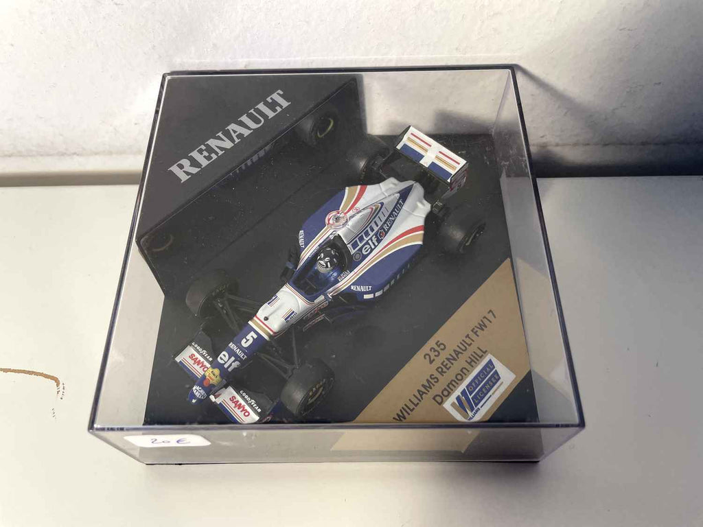 Williams Renault FW17 blu e bianco numero 5 (Formula 1) - scatola quadrata n. 235