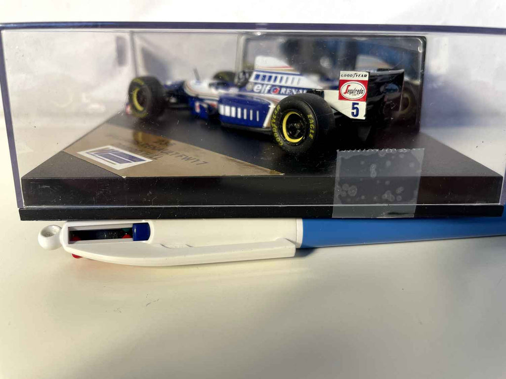 Williams Renault FW17 blu e bianco numero 5 (Formula 1) - scatola quadrata n. 235