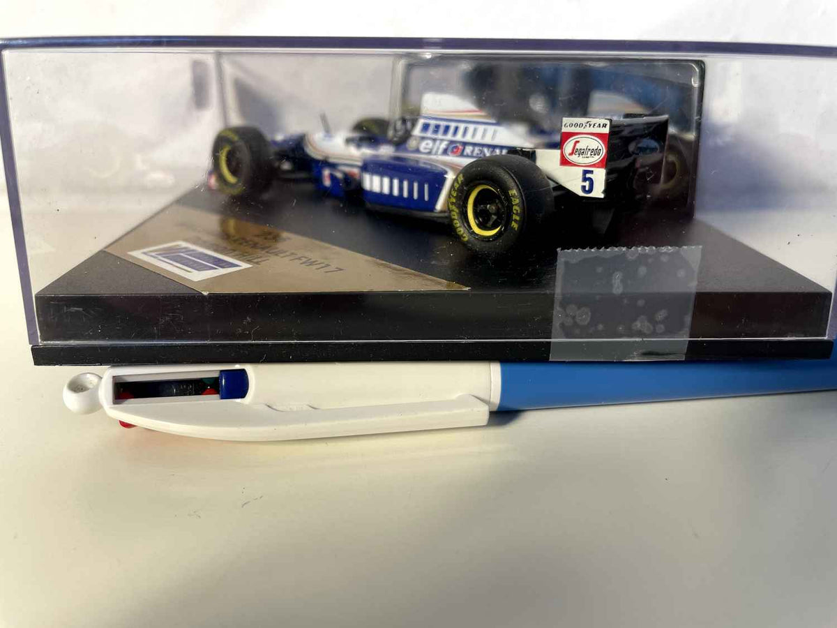 Williams Renault FW17 blu e bianco numero 5 (Formula 1) - scatola quadrata n. 235
