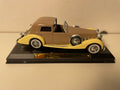 Delage coupé de Ville marron et beige de 1939 (voitures d'exception)
