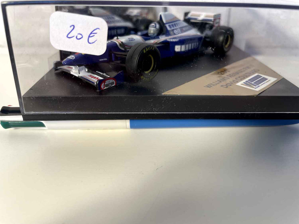 Williams Renault FW17 Blau und weiße Nummer 6 (Formel 1) - Quadratbox Nr. 236