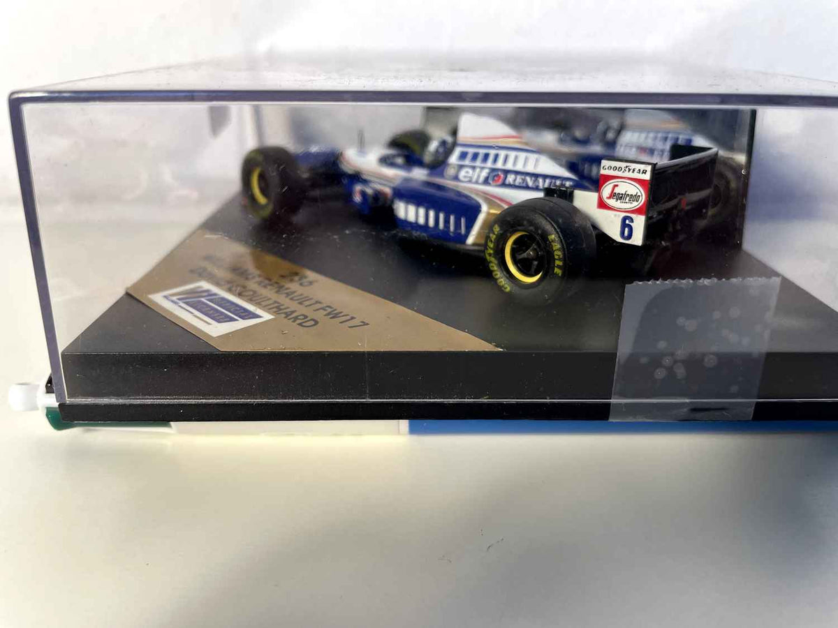Williams Renault FW17 Blau und weiße Nummer 6 (Formel 1) - Quadratbox Nr. 236