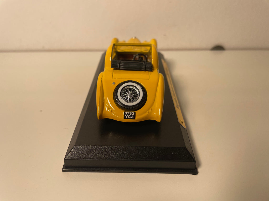 Bugatti Atalante conversível amarela de 1939 (coleção Carros Excepcionais)