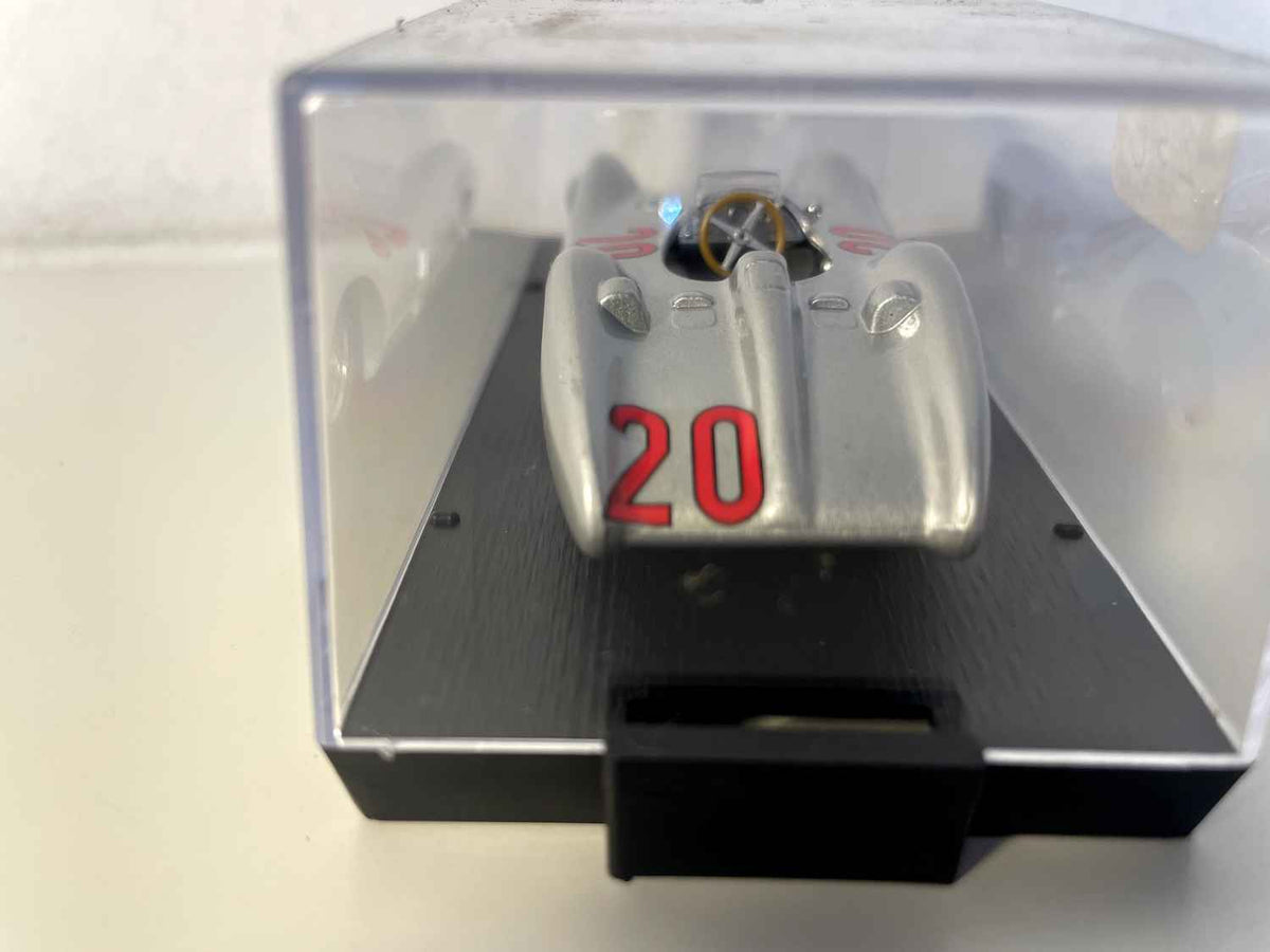 Mercedes W196C grise numéro 20 - Formule 1 - grand prix de France de 1954 (Brumm R280B)