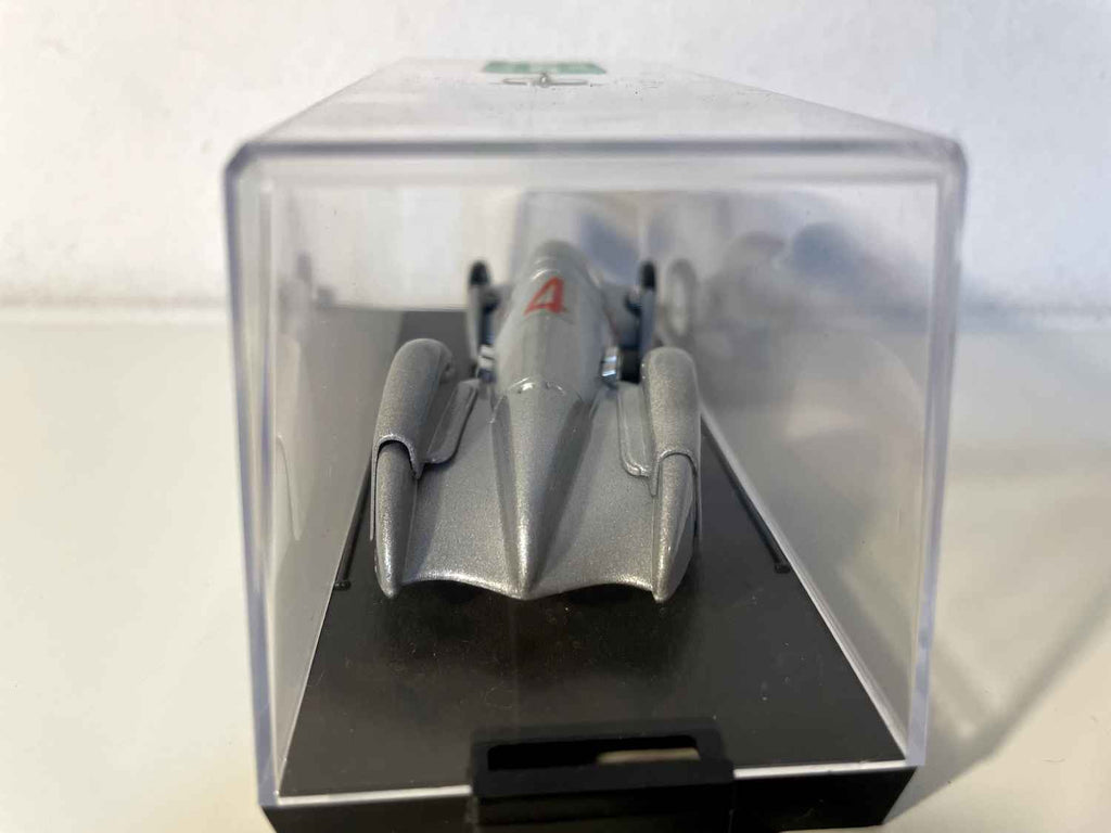 Auto Union Rekordwagen HP 370 grise numéro 4 de 1937 - voiture de course (Brumm série ORO R108)