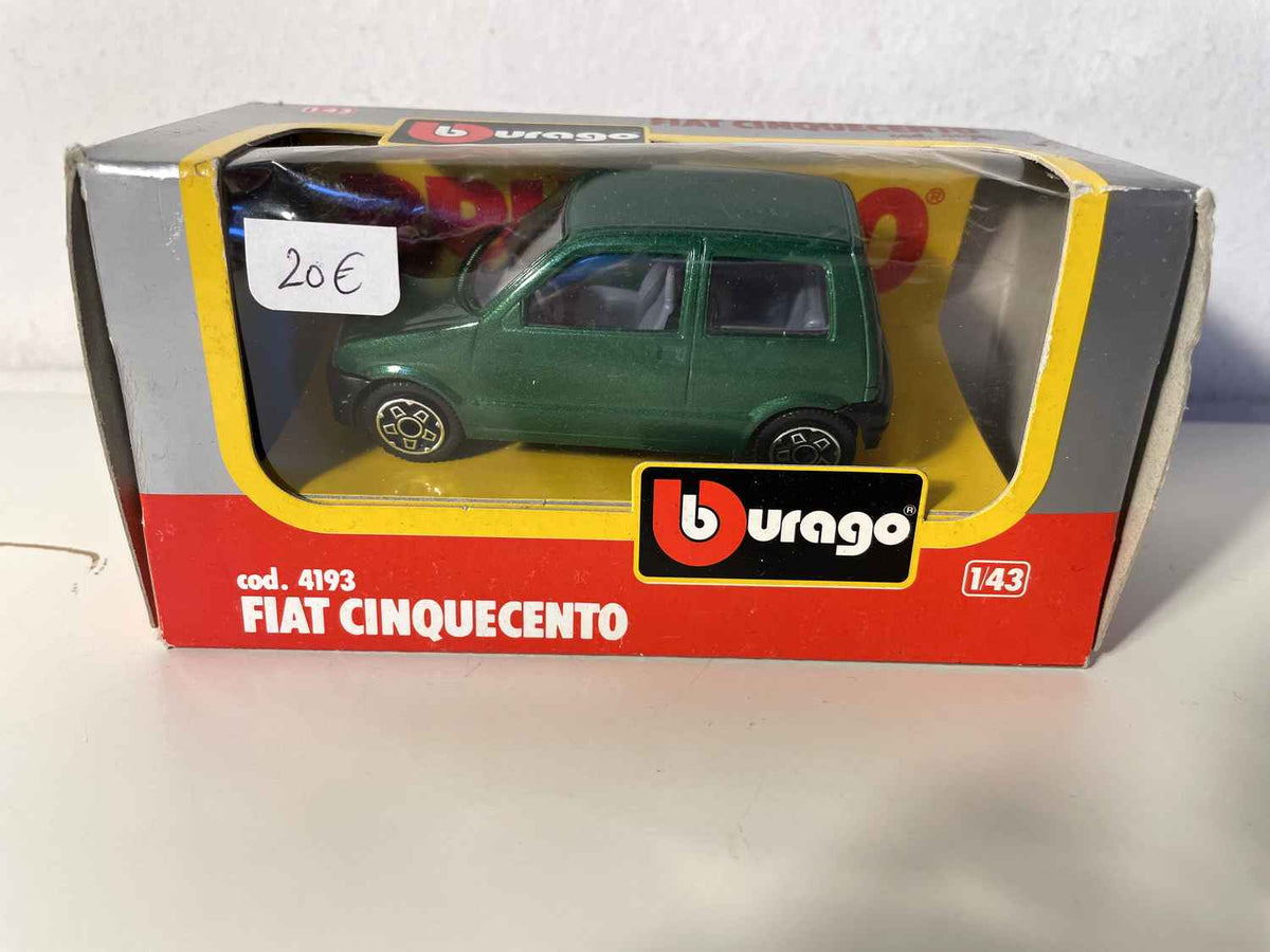Fiat Cinquecento verde - Burago