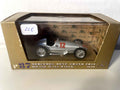 Mercedes Benz Grand Prix HP480 W 154 M 163 K del 1939 grigia numero 12 - auto da corsa (Brumm R37)