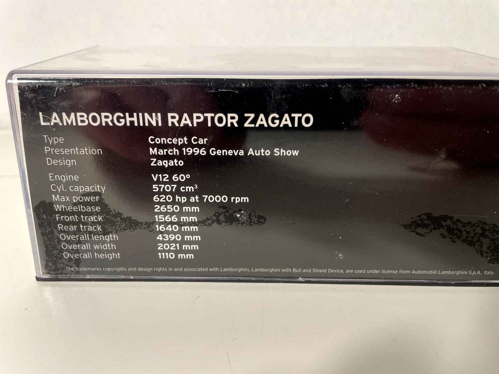 1996 Blue Lamborghini Raptor Zagato