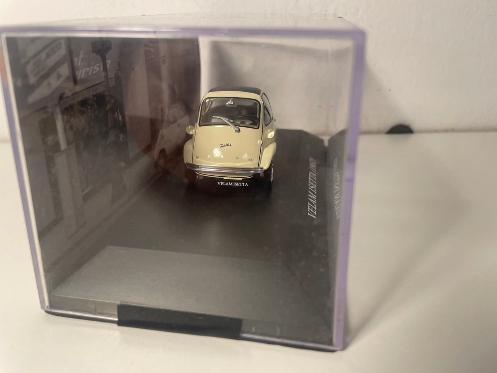 Vintage Microcar Velam Isetta Beige 1957 - French Car