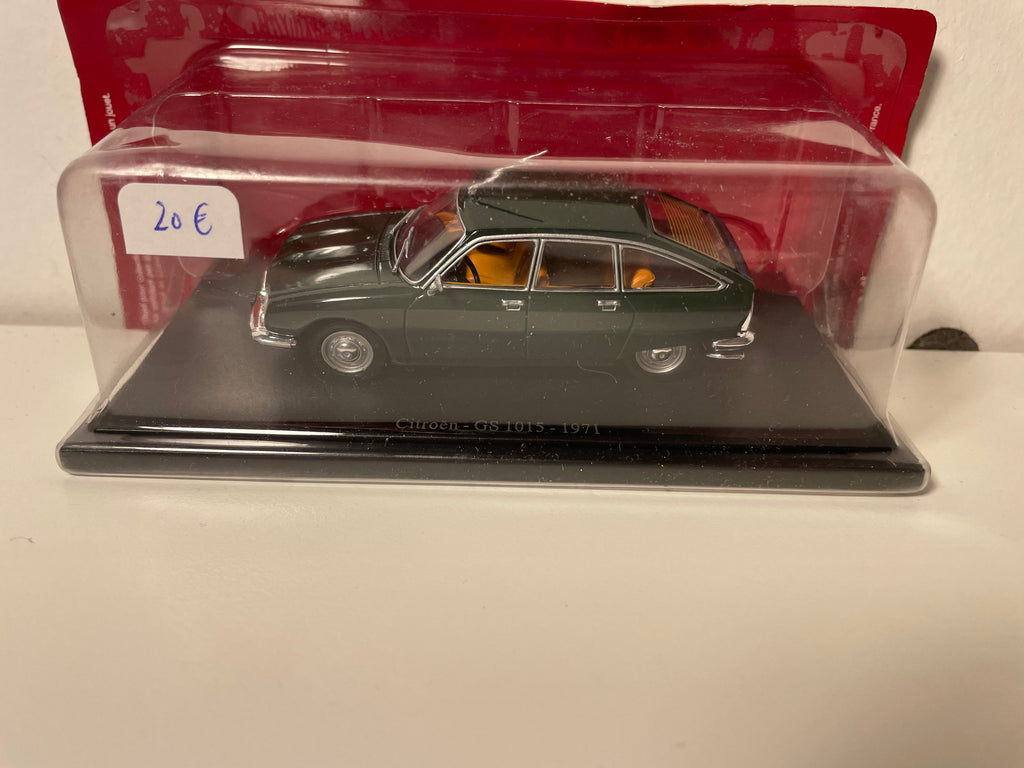 Citroën GS 1015 verte de 1971 (blister)