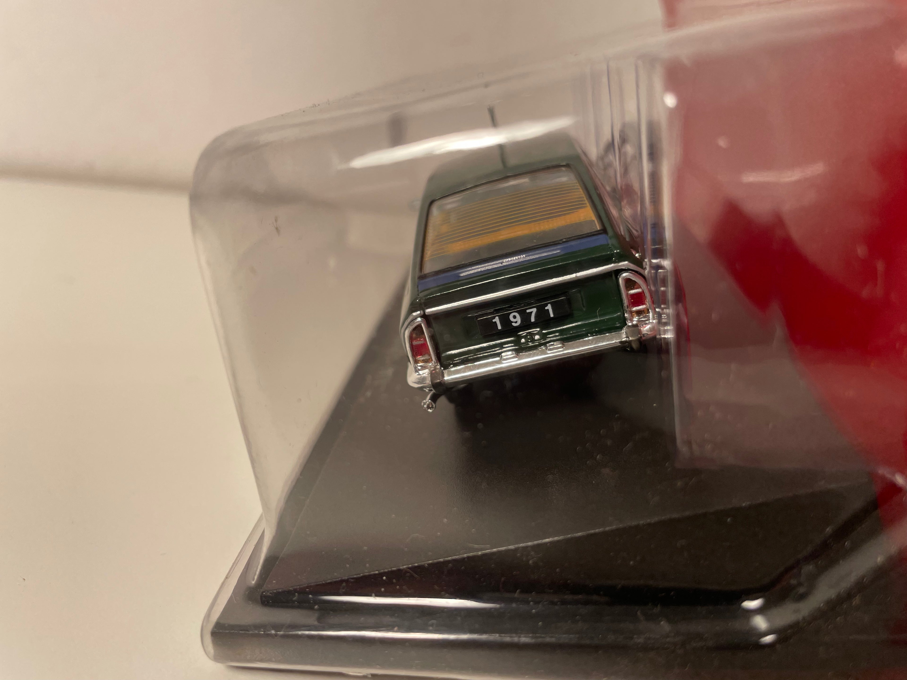 Citroën GS 1015 gréng vun 1971 (Blister)