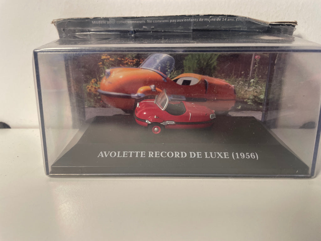 1956 Avolette Record de Luxe Red Vintage Micro Car - French Car