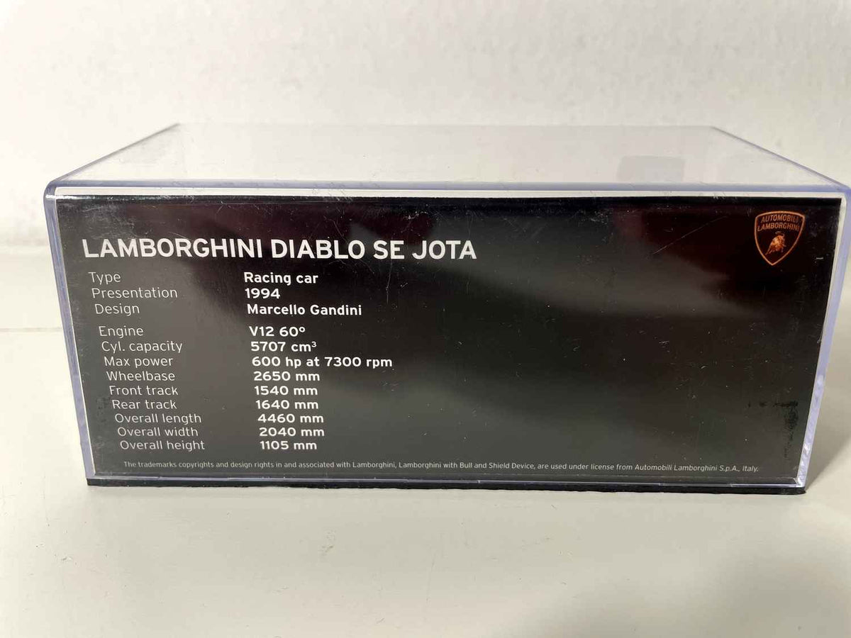 Lamborghini Diablo SE Jota blo a wäiss Nummer 188 aus 1996
