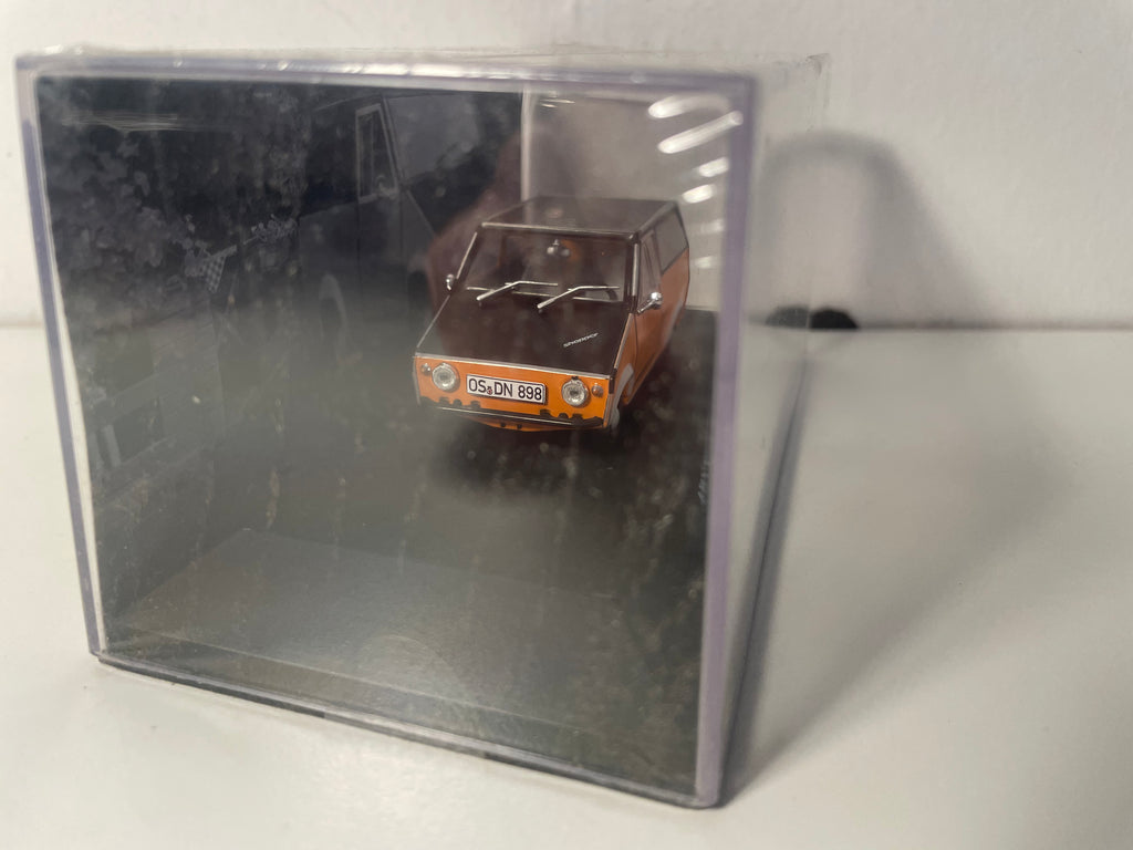 1973 AWS Shopper Vintage Micro Car in Orange and Black - German Car