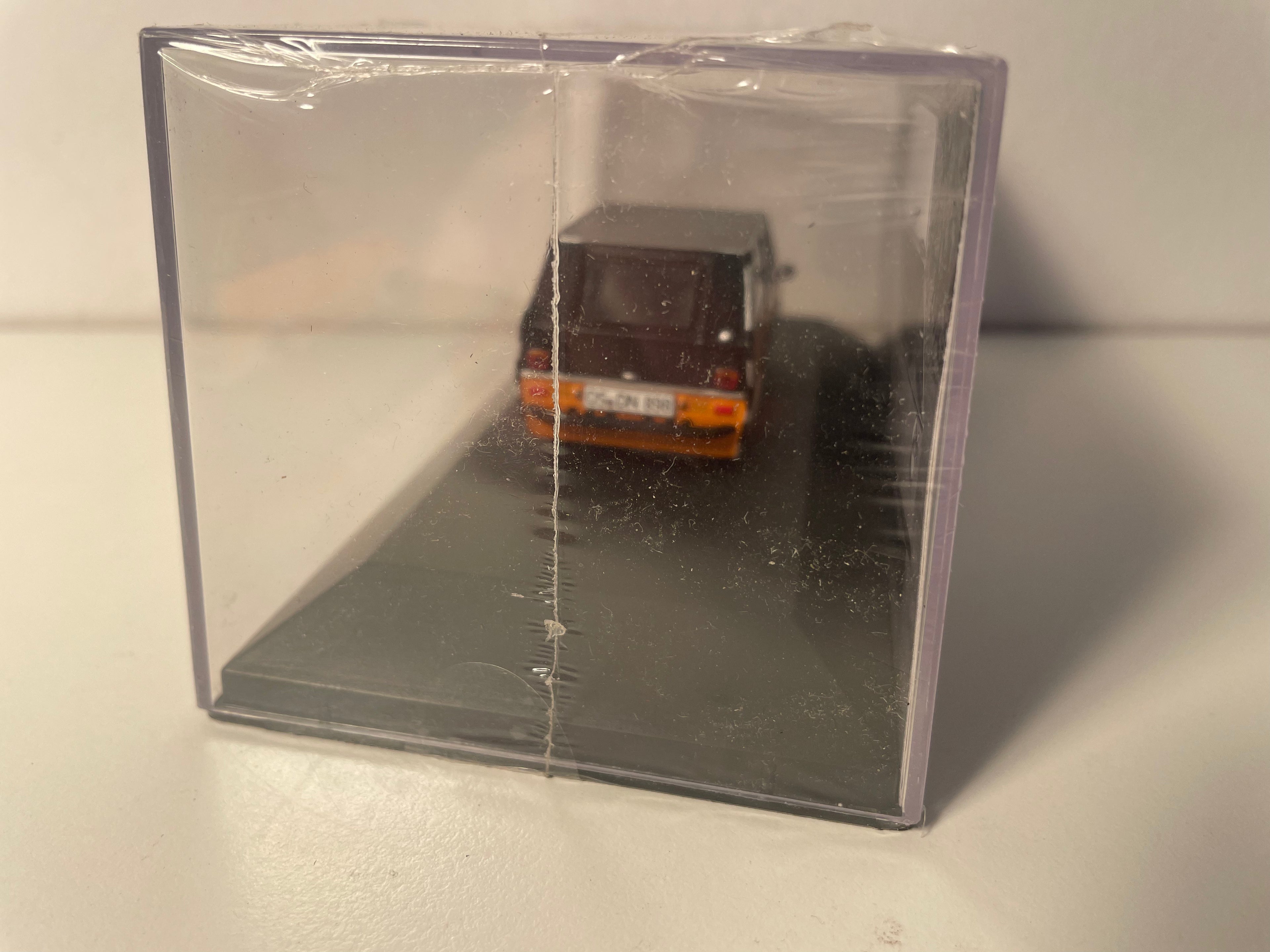 1973 AWS Shopper Vintage Micro Car in Orange and Black - German Car