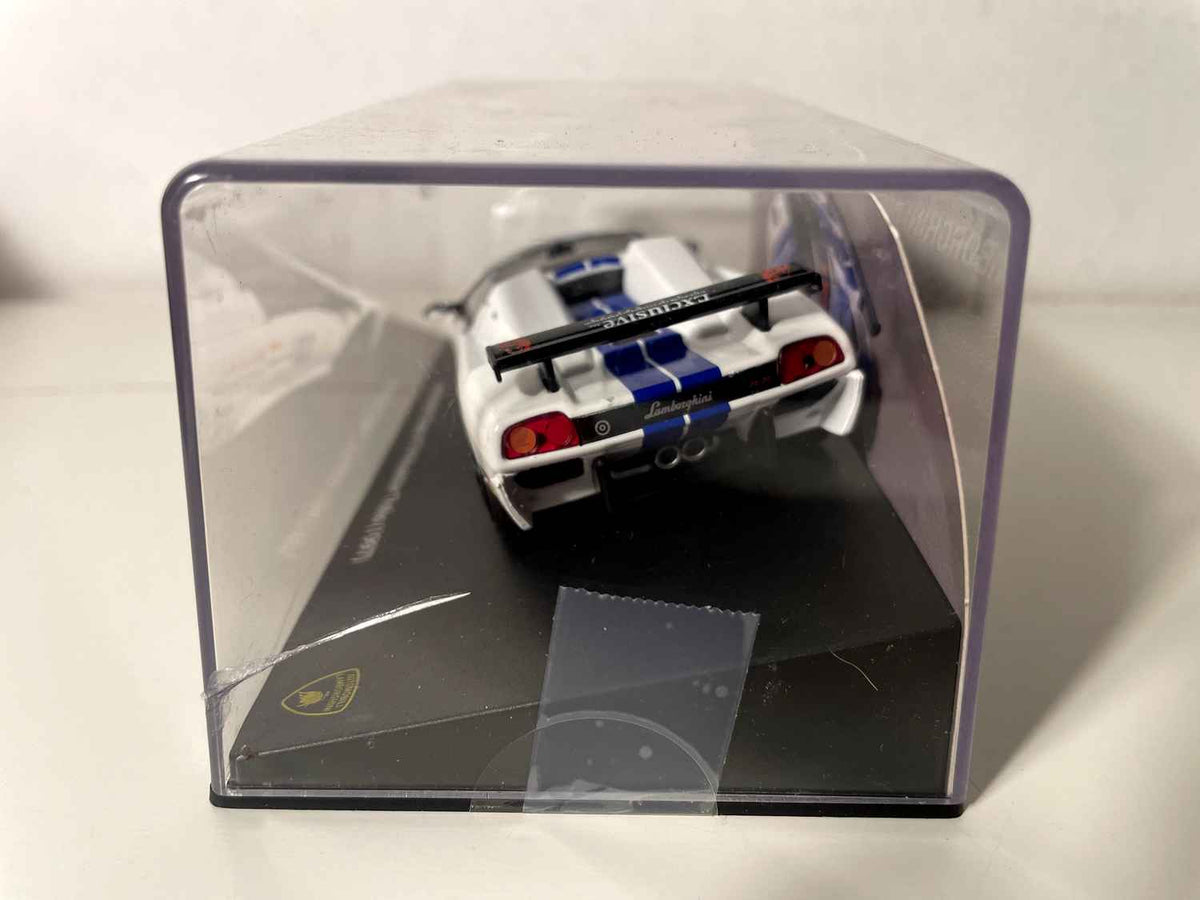 1997 Blue and White Lamborghini Diablo VT-R Roadster Troféo